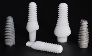 zirconia dental implants
